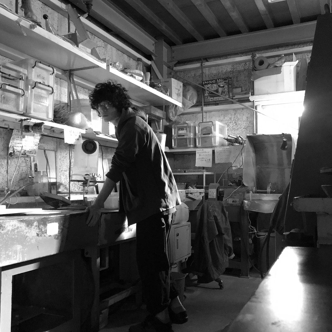 ワダコーヘーさん　フォールドベースはプレート 2枚セット フォールドベースプレート」ワダコーヘー～盛り付けが楽しくなるガラス