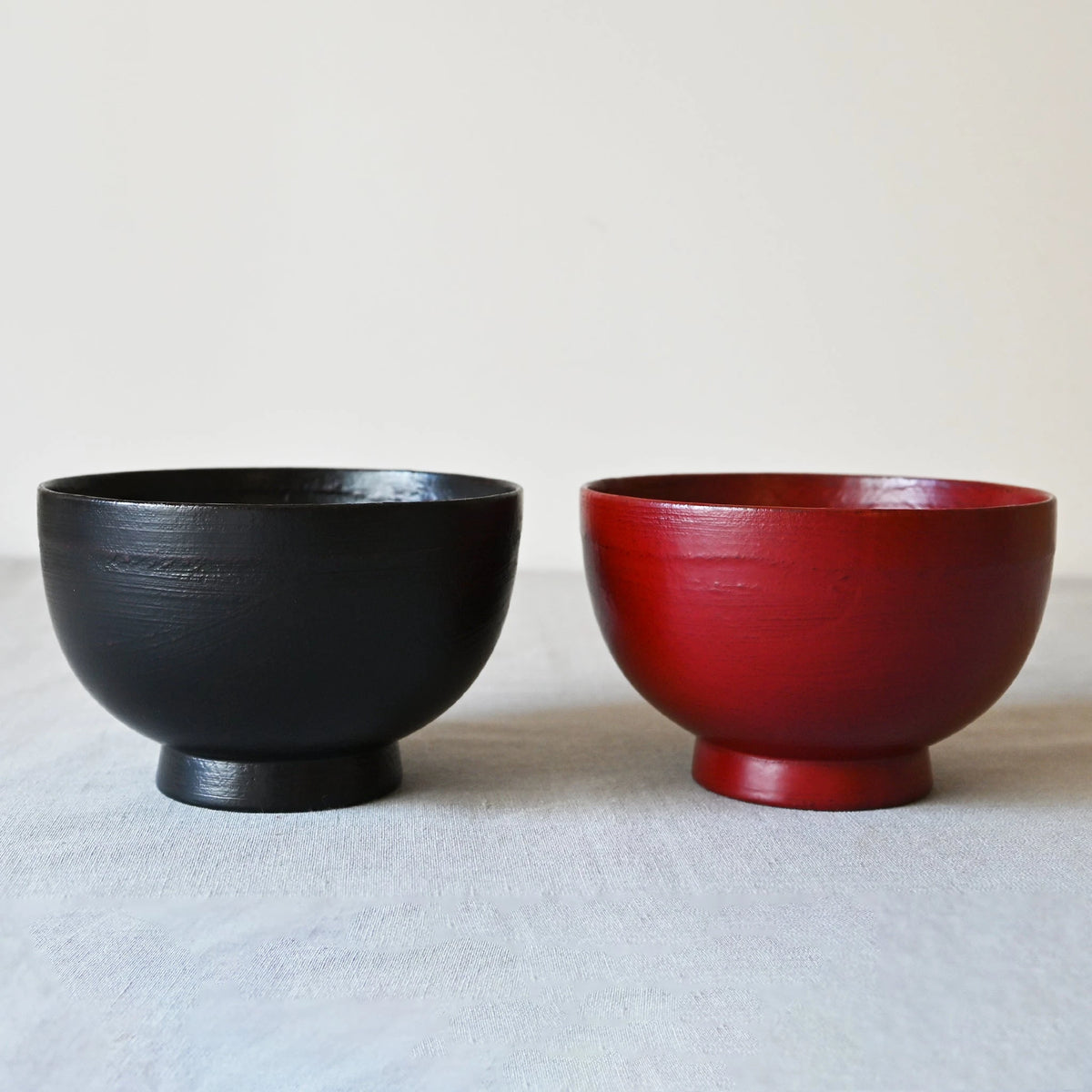 合鹿椀/古代根来　山岸厚夫　２つセット 合鹿椀/古代根来 山岸厚夫 2つセット 古代根来 合鹿椀 | うるし工房