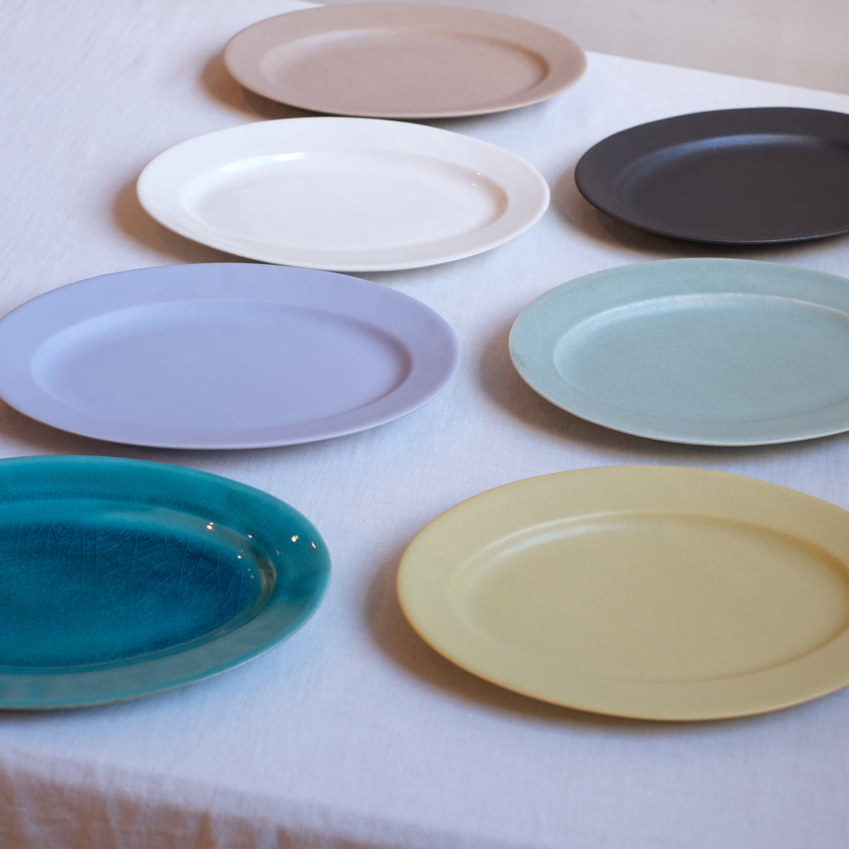 あわびウェア awabiware オーバル皿 L オーバル皿L Awabiware 岡本純一 – KOHORO