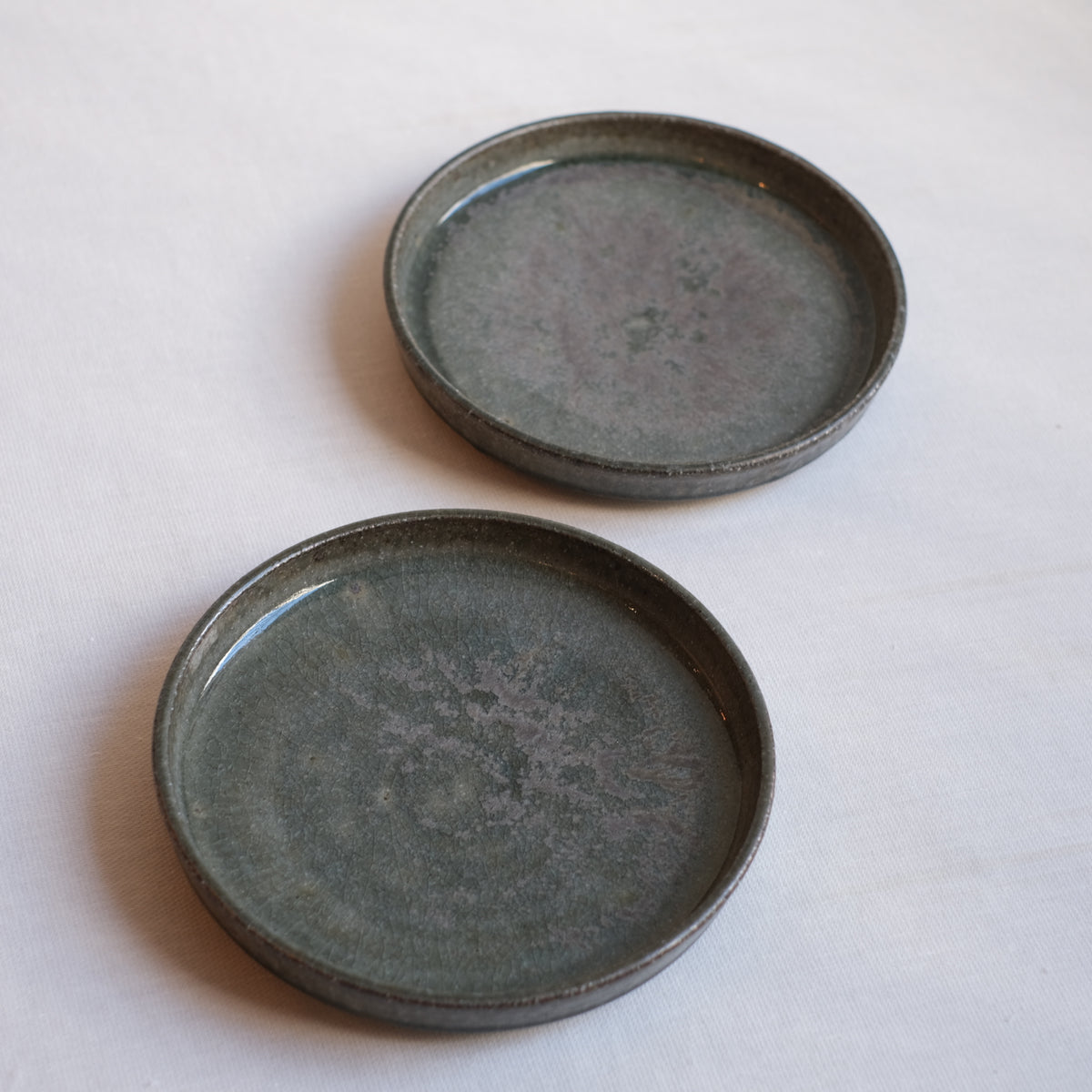 清岡幸道　8寸　リム平皿 清岡幸道 8寸 リム平皿 清岡幸道