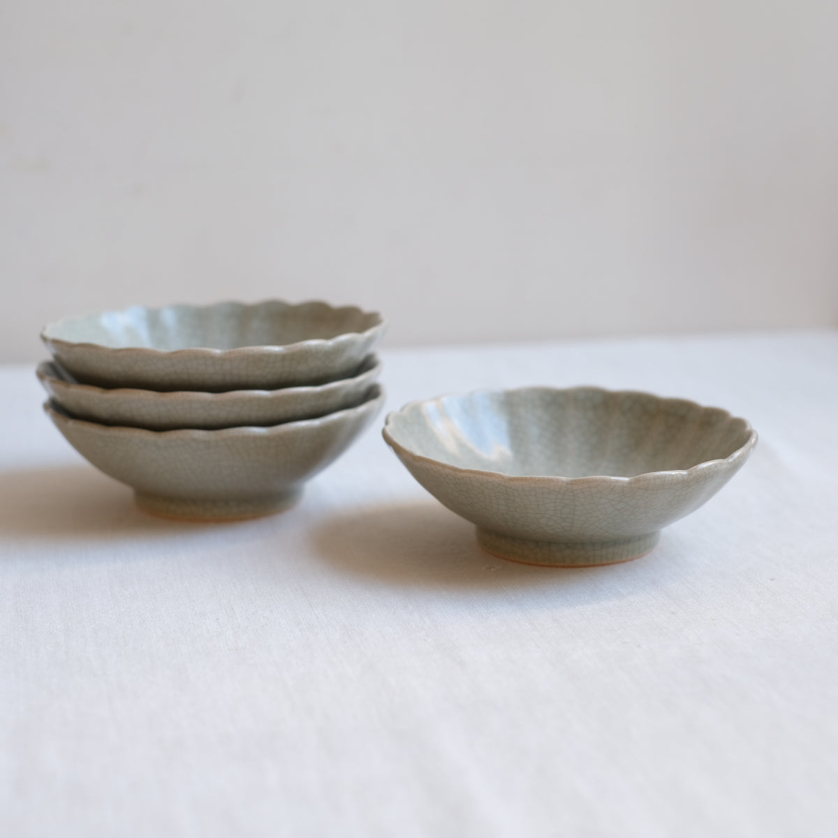 石黒 剛一郎 銀彩輪花鉢