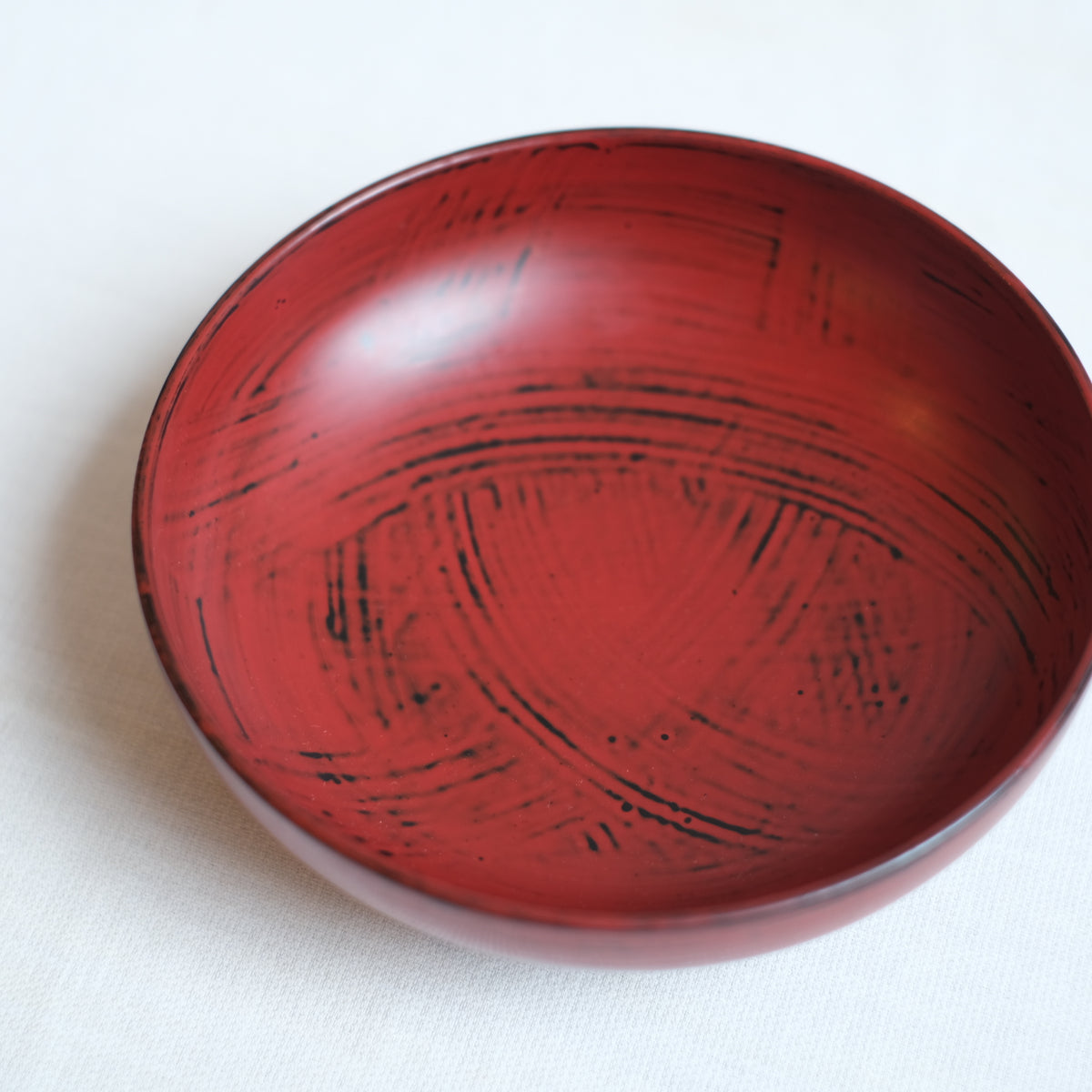 新品　山岸厚夫　漆器作家　根来塗　漆器　刷毛目　椿皿　銘々皿　菓子皿　5枚セット 新品 山岸厚夫 漆器作家 根来塗 漆器 刷毛目 椿皿 銘々皿 菓子皿