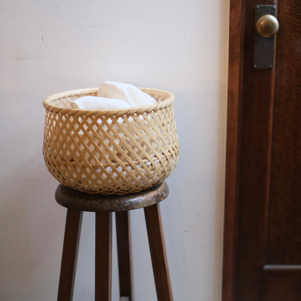 輪弧バスケット（中）芝田麻衣子