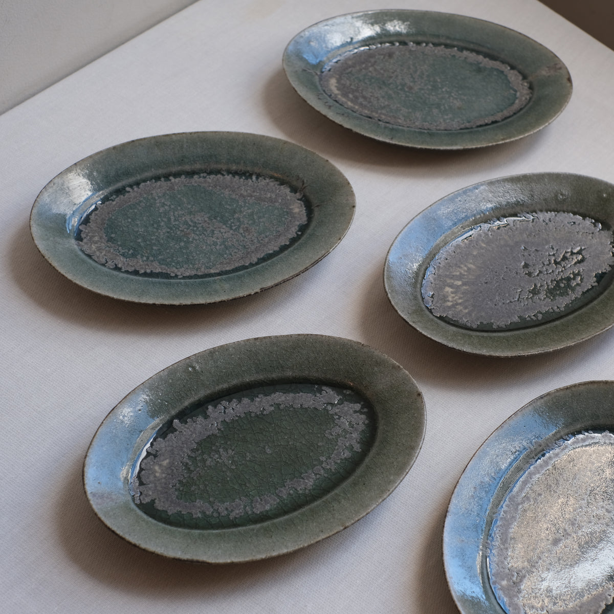 オリーブオーバルリム皿小 清岡幸道 – KOHORO