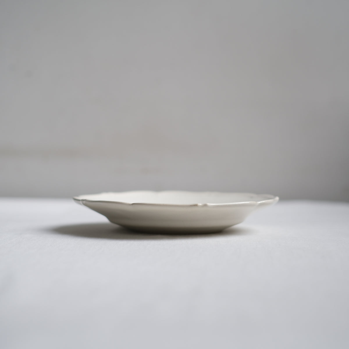 Awabiware * 美品 岡本純一 輪花皿 M 2枚 輪花皿M