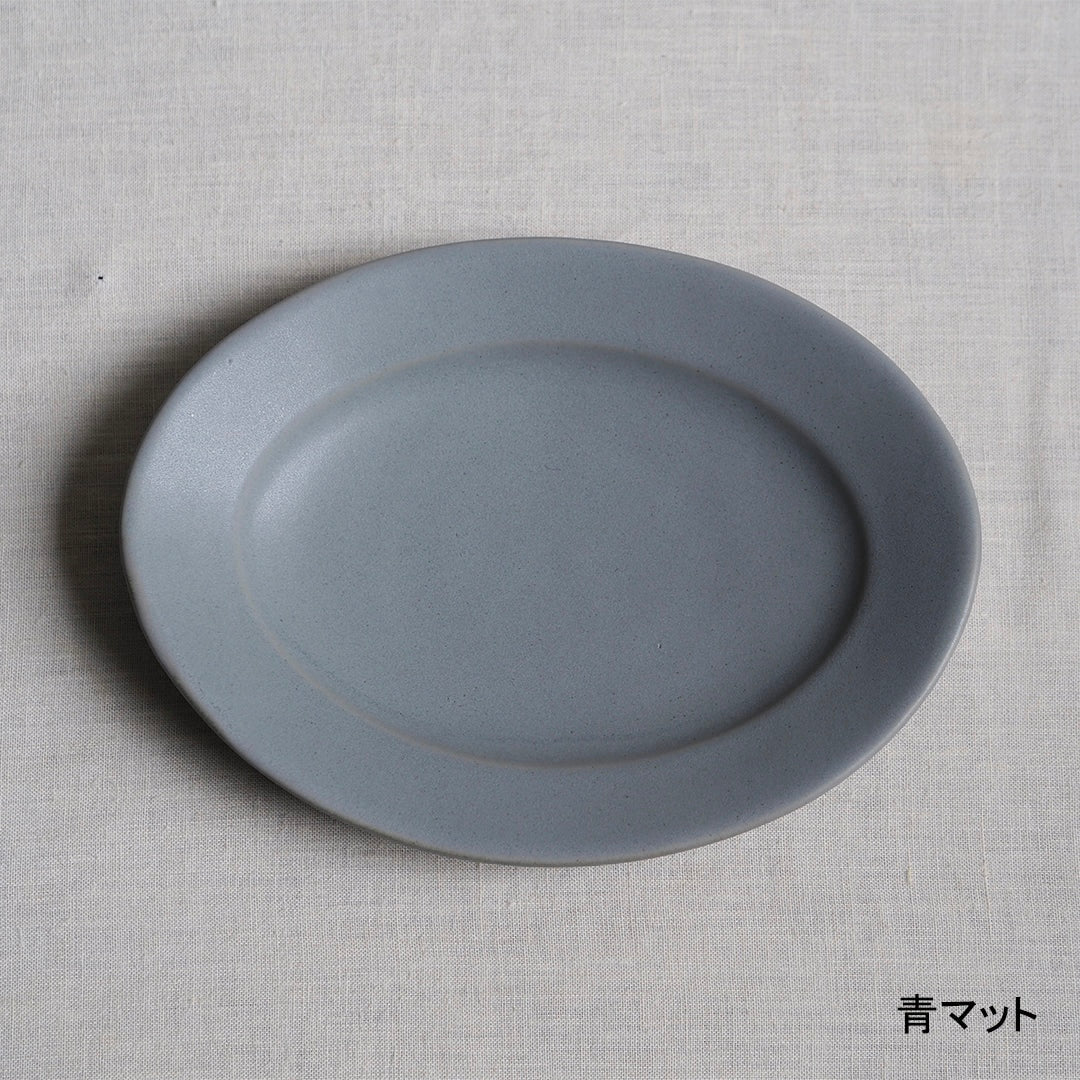 オーバル皿M Awabiware 岡本純一 – KOHORO