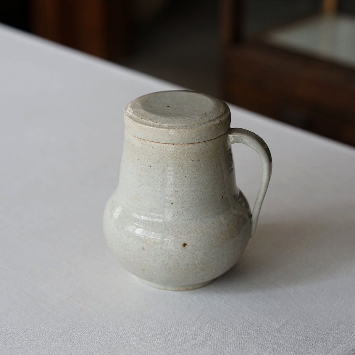 貫入 ピッチャー 蓋付 林拓児 – KOHORO