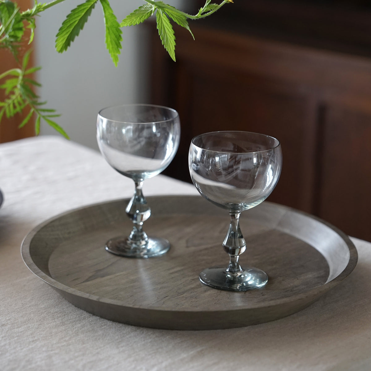 丸トレイ カエデ草木染 IFUJI – KOHORO