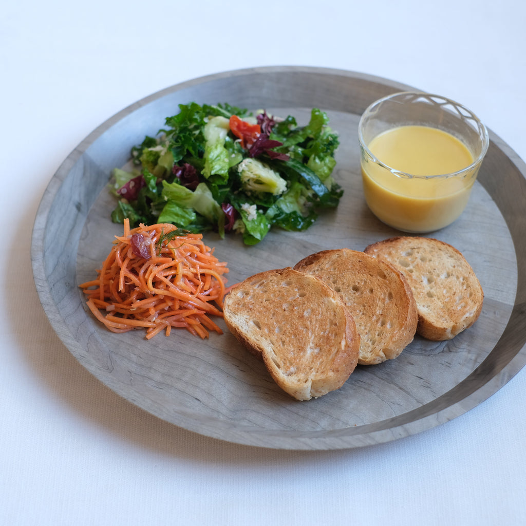 丸トレイ   カエデ草木染　IFUJI