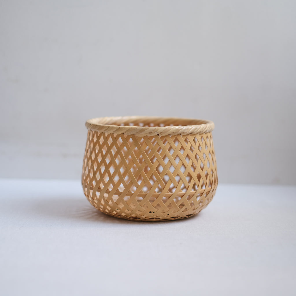 輪弧バスケット（小)　芝田麻衣子