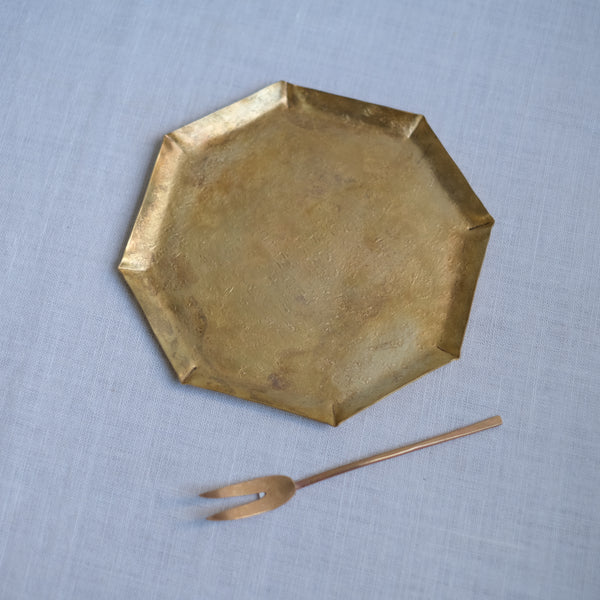 真鍮皿 八角 大 山田憲栄 – KOHORO