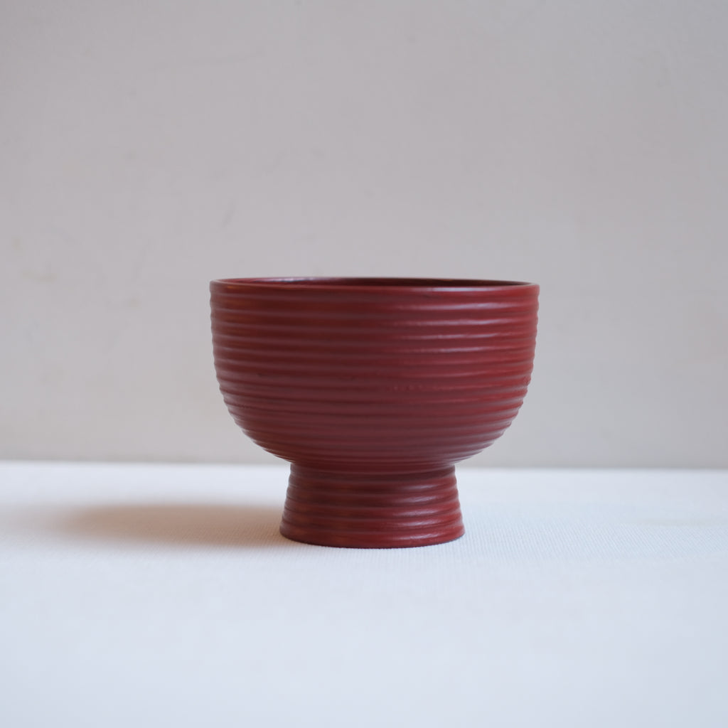 荒挽合鹿椀刷毛根来 山岸厚夫