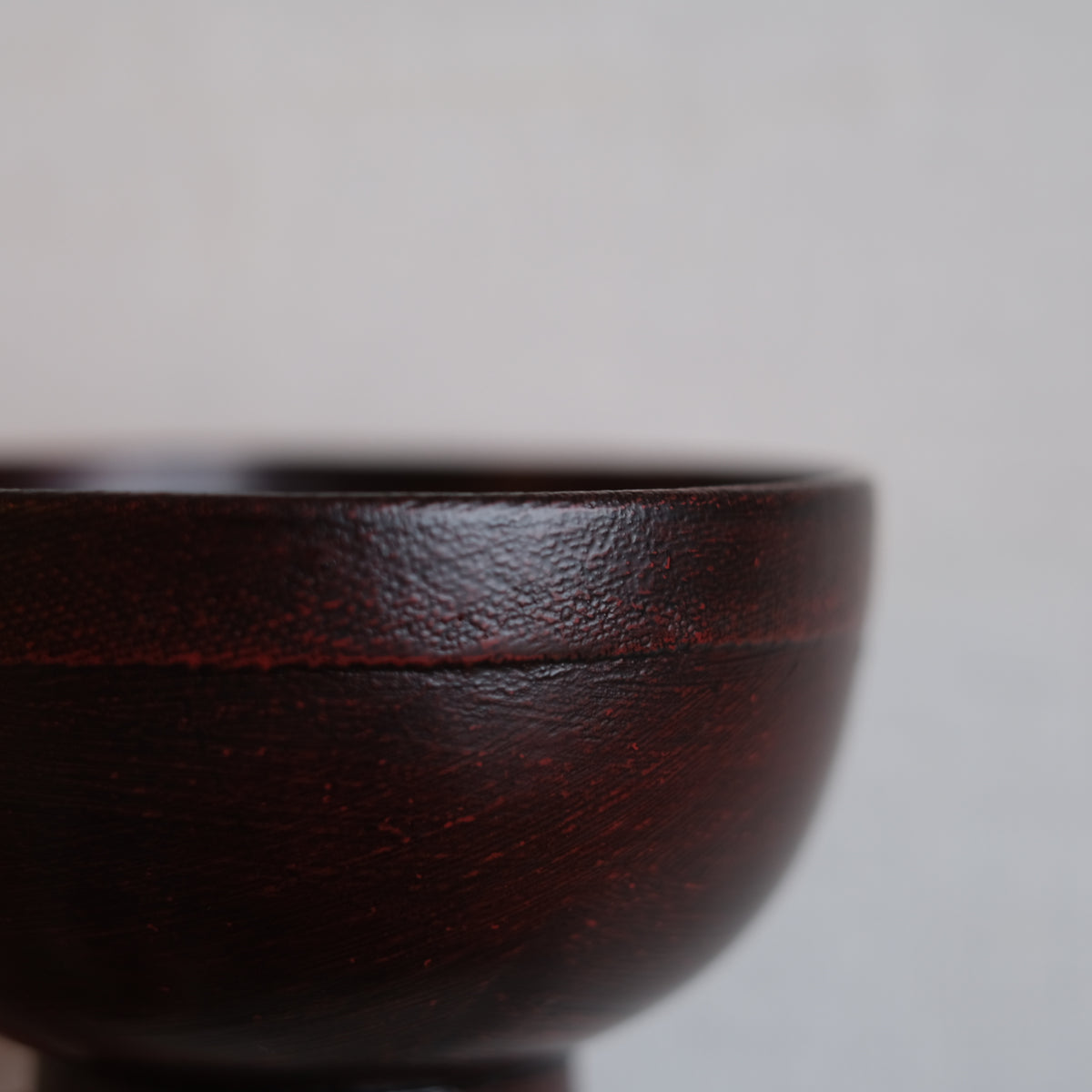 越前漆器作家　山岸厚夫　曙塗及び根来塗端麻布掛け合鹿椀ペアセット【多目的中鉢】 fit=scale-down,w=1200