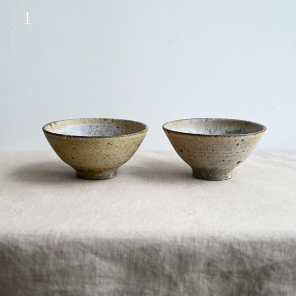 発掘品古い自然灰秞お茶椀 道具 ] - 道具 加納臣峰造 自然灰釉茶碗 | ネットショップ圭 netshop