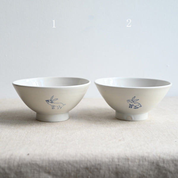 染付飯碗(中) ③ 水垣千悦 – KOHORO