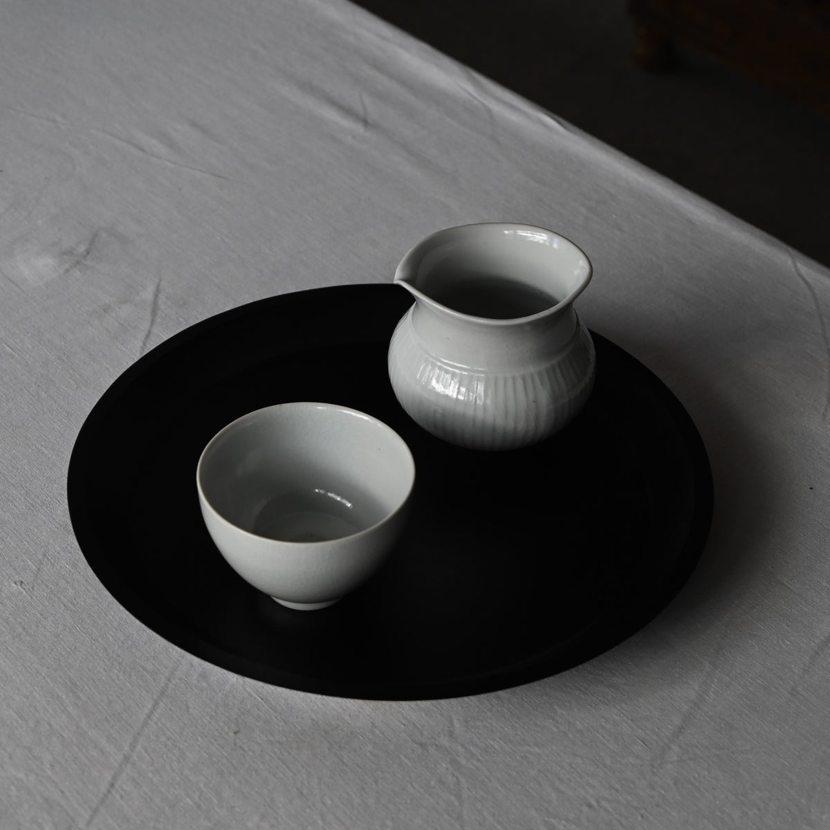 白磁鎬片口(966) 阿南維也 – KOHORO