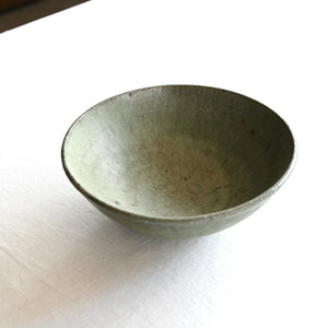 清岡幸道　碧灰&青灰オリーブ　オーバル　大　色違い2点 清岡幸道