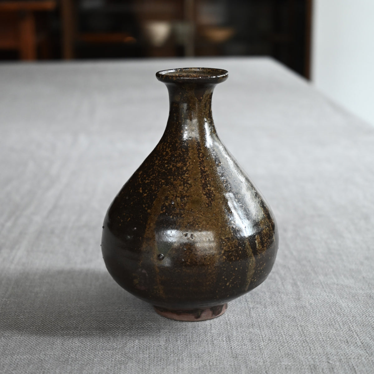 古代瓦花器　3点 鉄釉 花器(969) – KOHORO