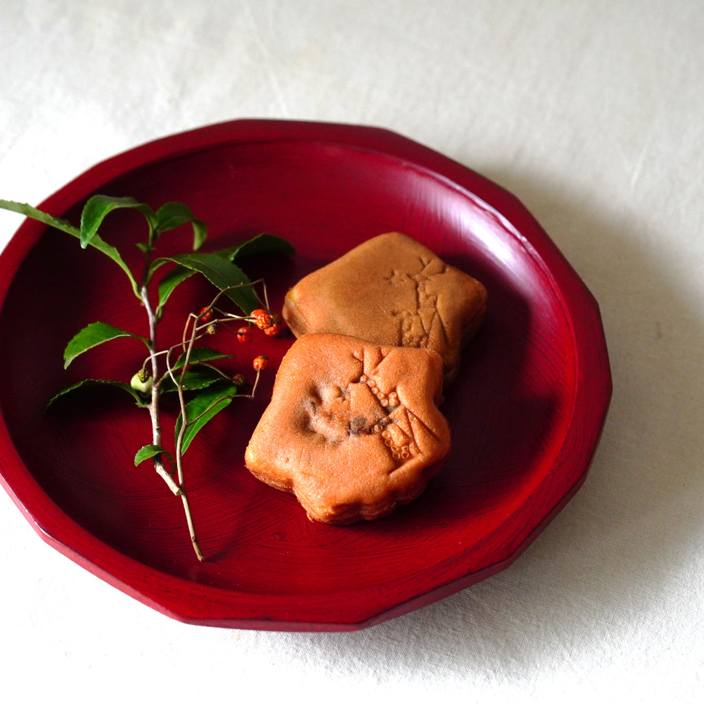 パン皿刷毛根来 山岸厚夫