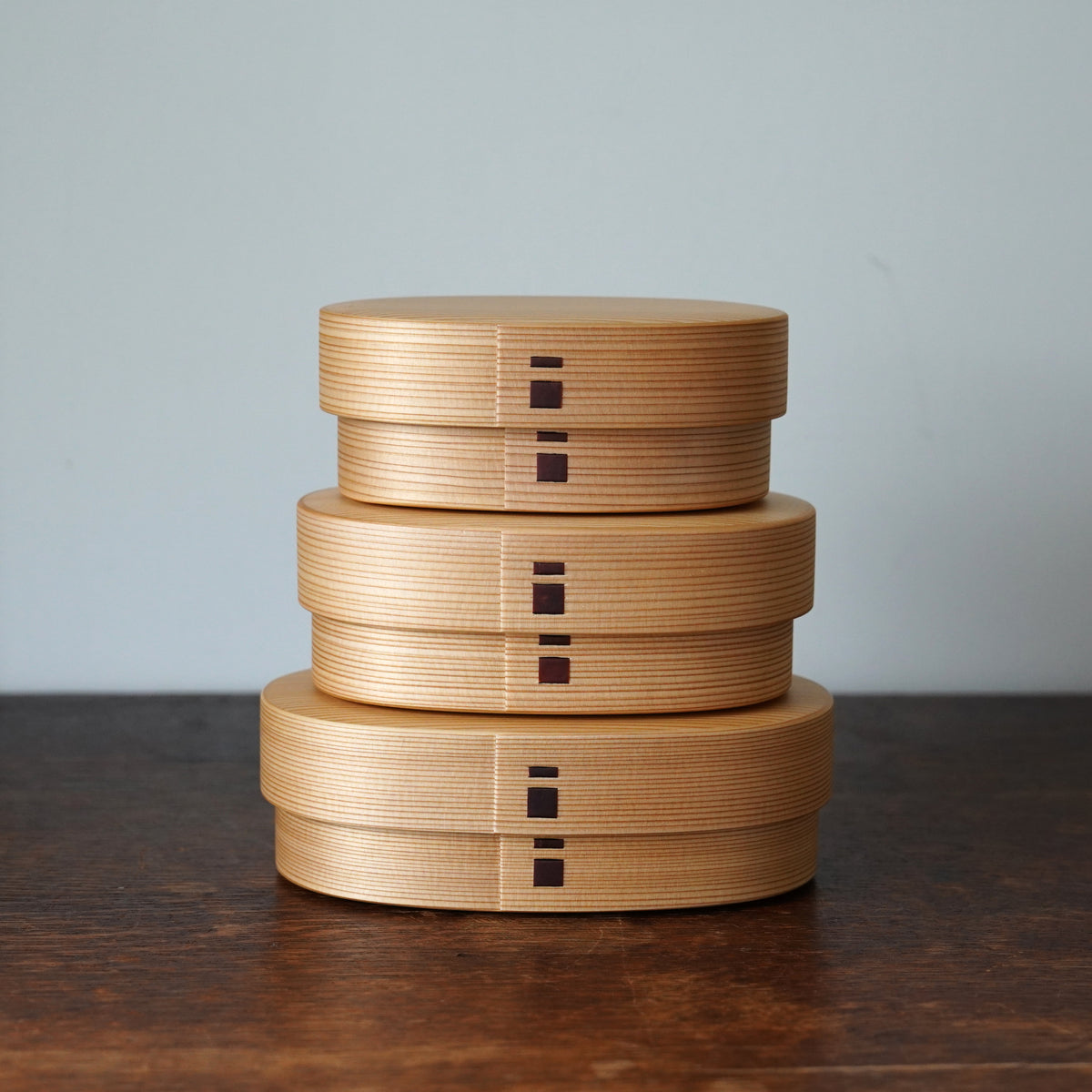 曲げわっぱ 親子弁当箱(大・中・小) 大館工芸社 – KOHORO