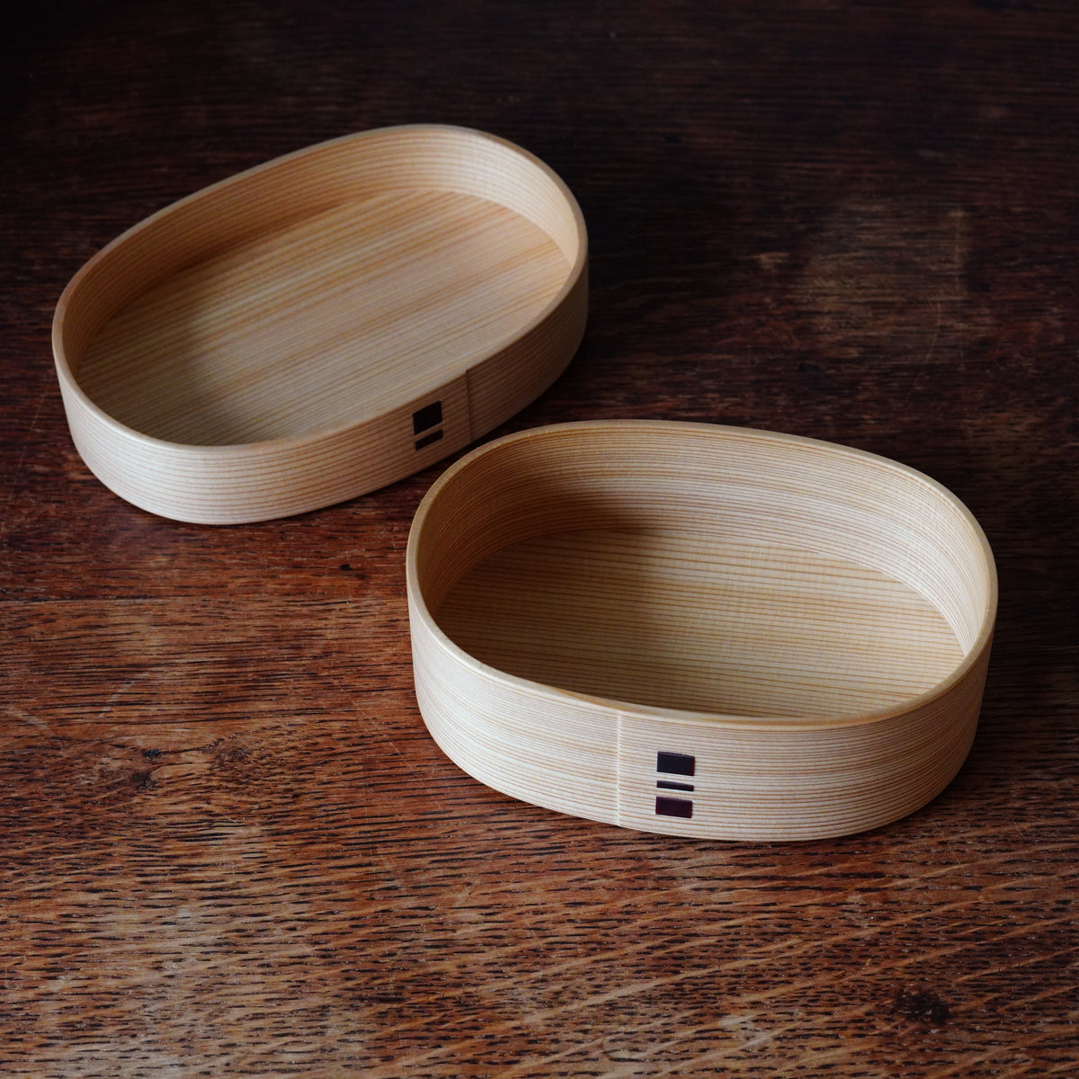 曲げわっぱ 親子弁当箱(大・中・小) 大館工芸社 – KOHORO